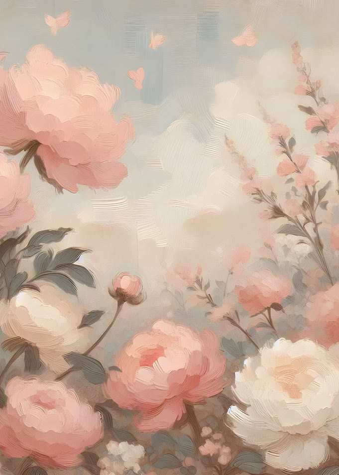 Romantic Pastel Valentine Bouquet