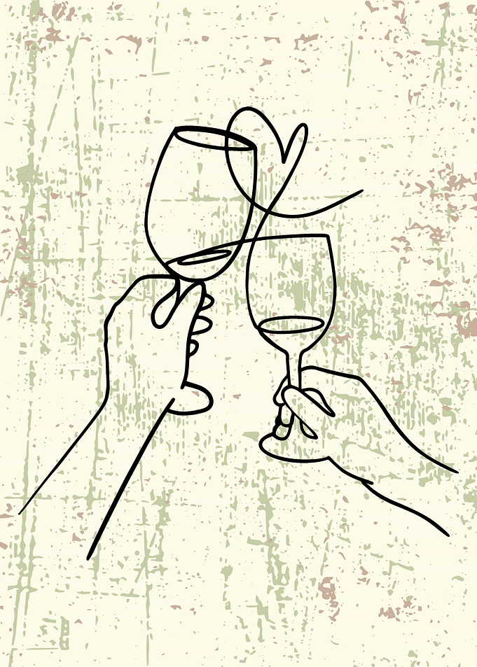 Wine Glass Toast