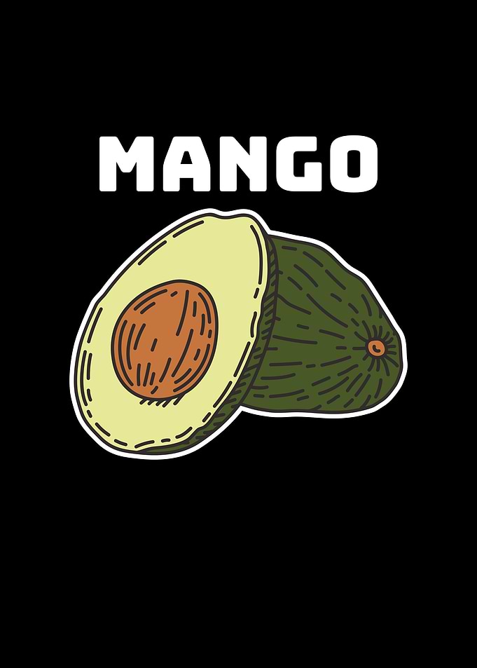 Mango Avocado Funny