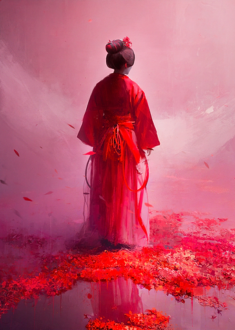 Red Kimono