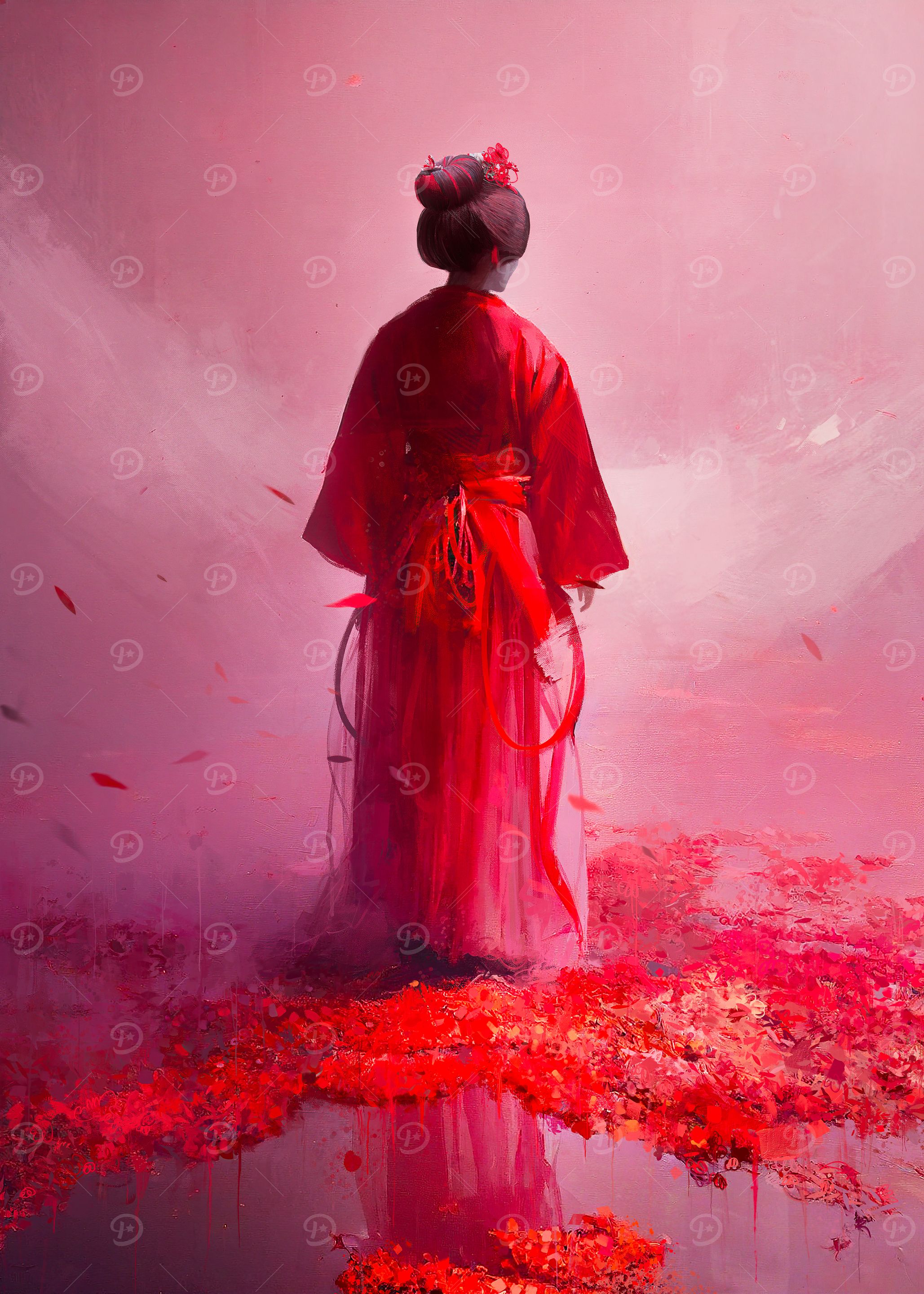 Red Kimono