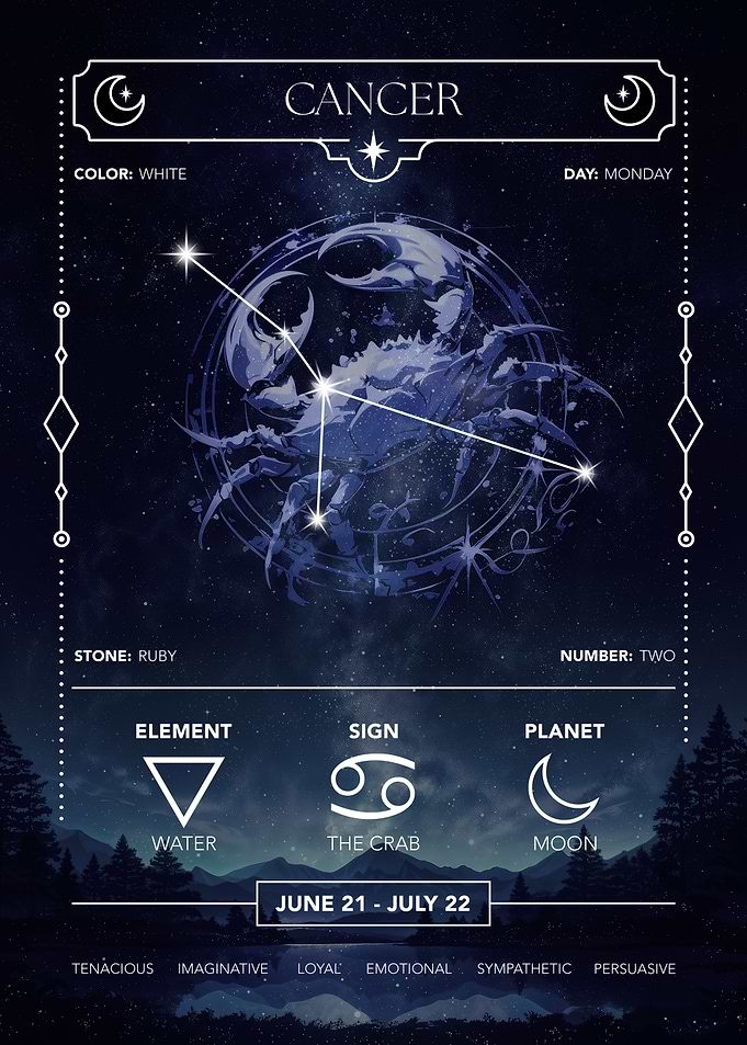 Cancer Zodiac Sign