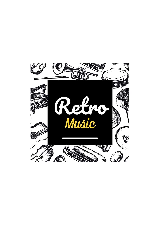 Retro Music Illustration