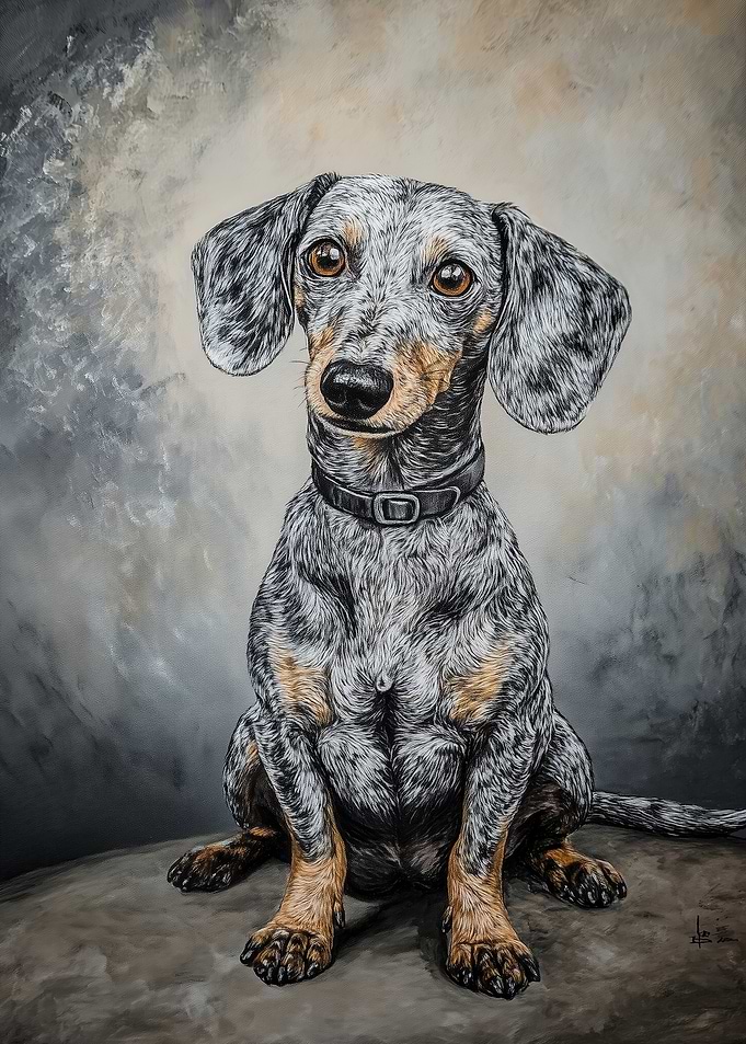 Dachshund Portrait