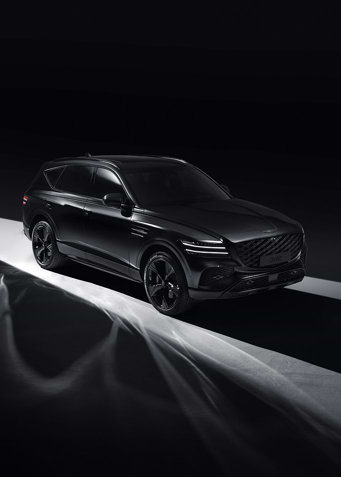 Black Genesis GV80 SUV