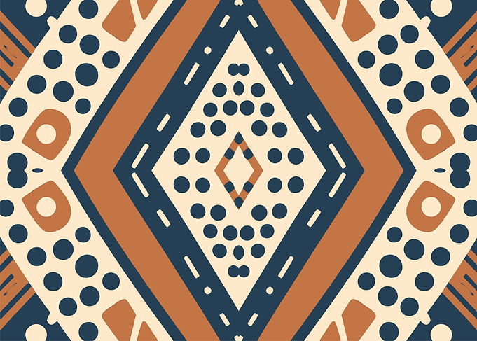 Abstract Africa Tribal Pattern