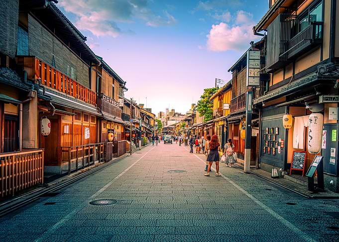 Traditional Japanese Street