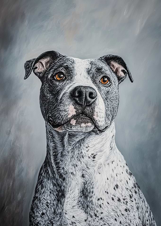 Pit Bull Portrait