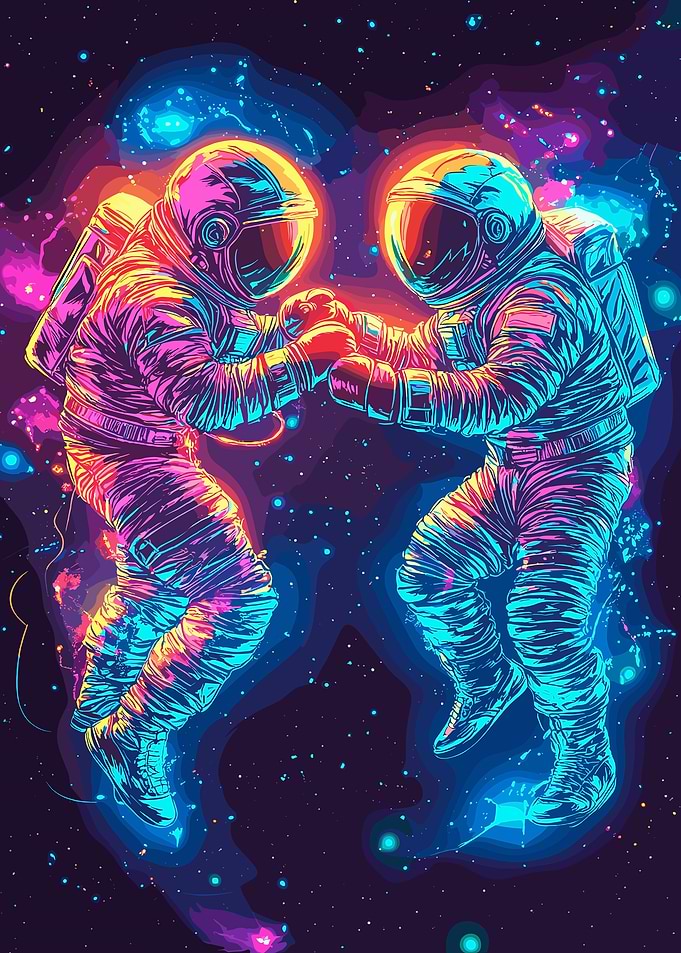 Astronauts in Space