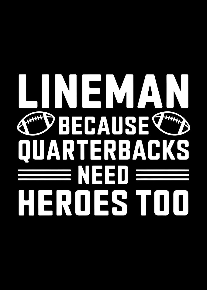Lineman Football Quote