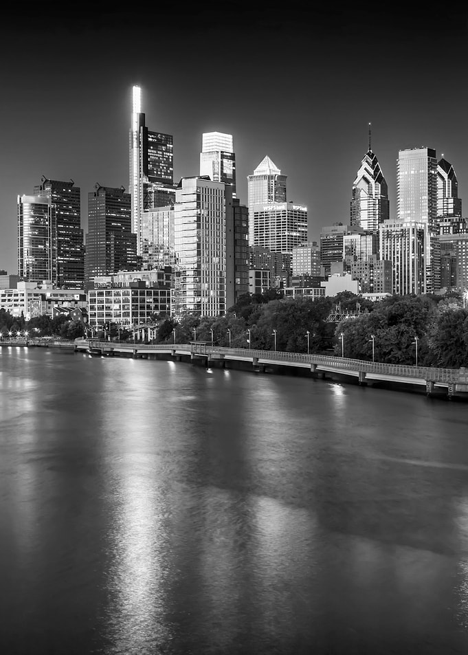 Philadelphia Skyline at Night