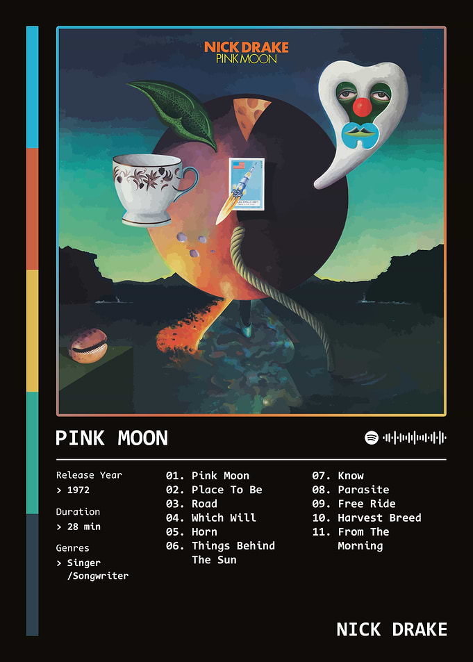 Pink Moon (1972) Album by Nick Drake