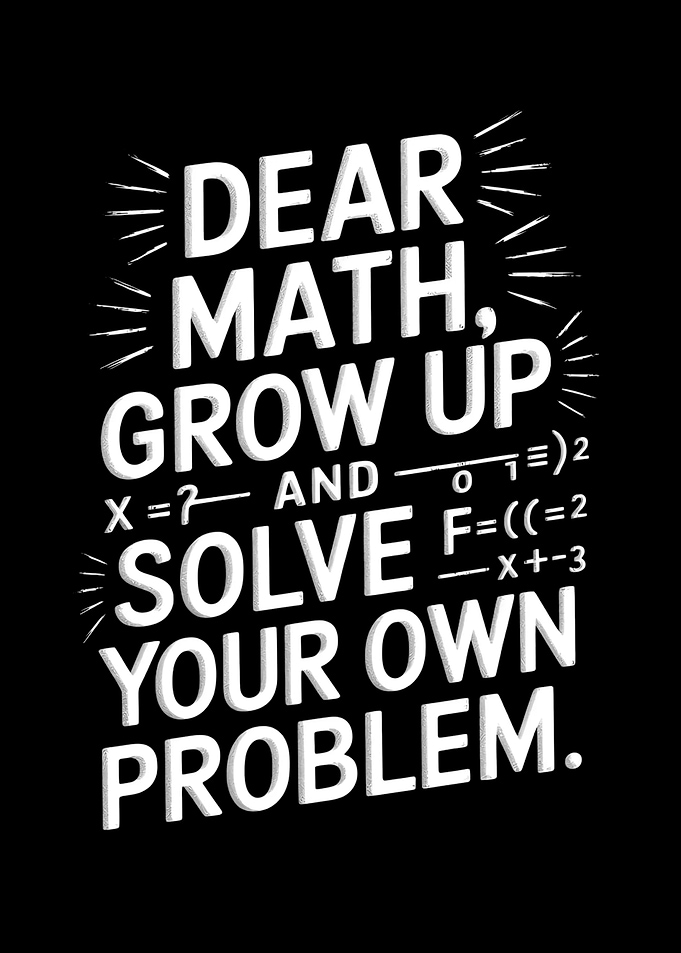 Funny Math Quote