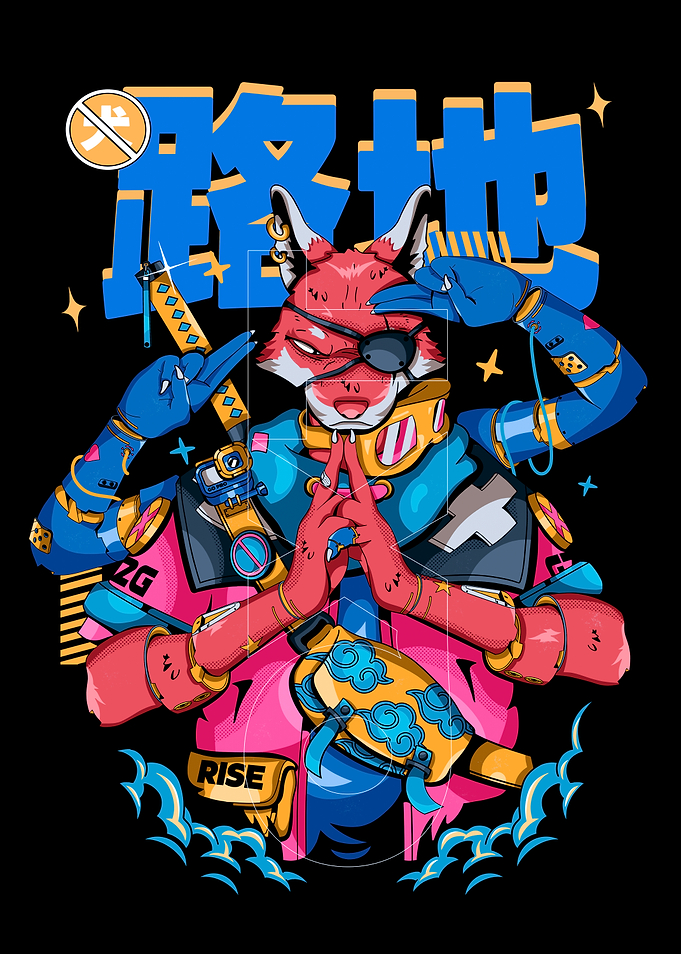 Cyber Fox Samurai