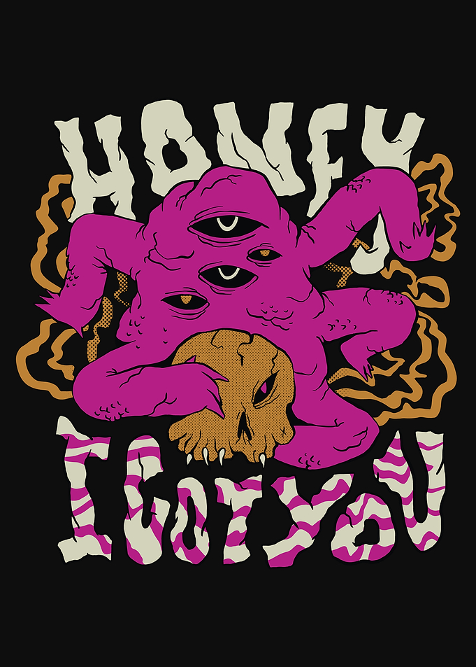 Trippy Octopus Creature