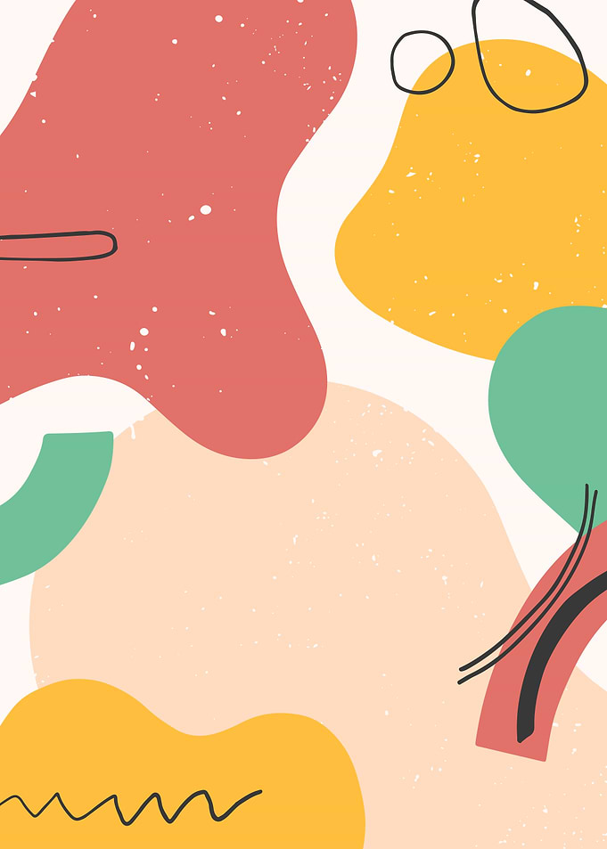 Abstract Modern Shapes Background