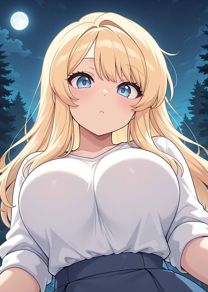 Forest Anime Girl