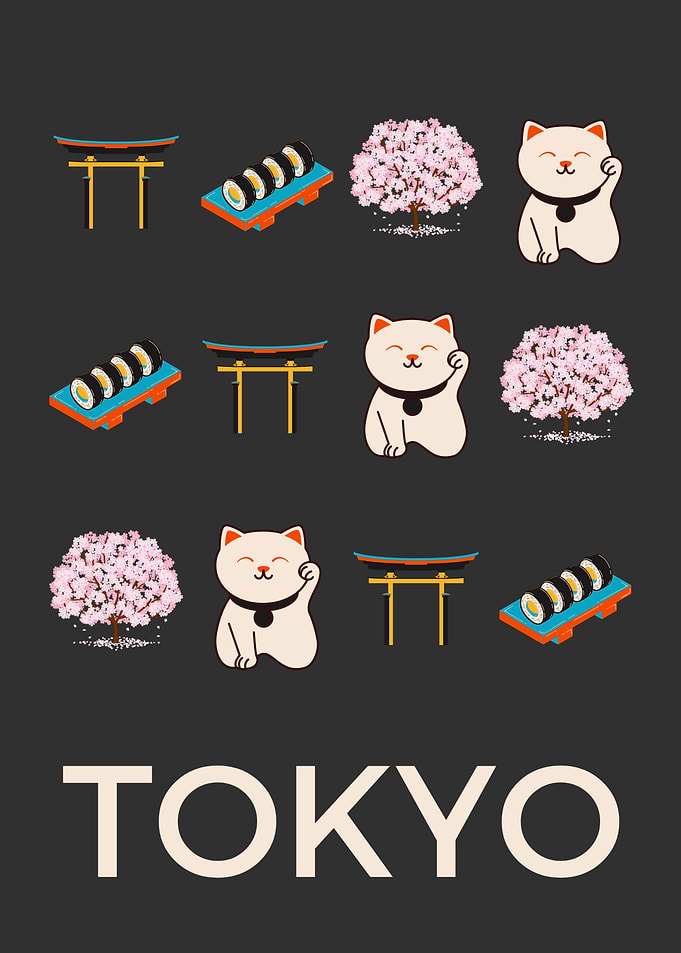 Tokyo Retro Illustration