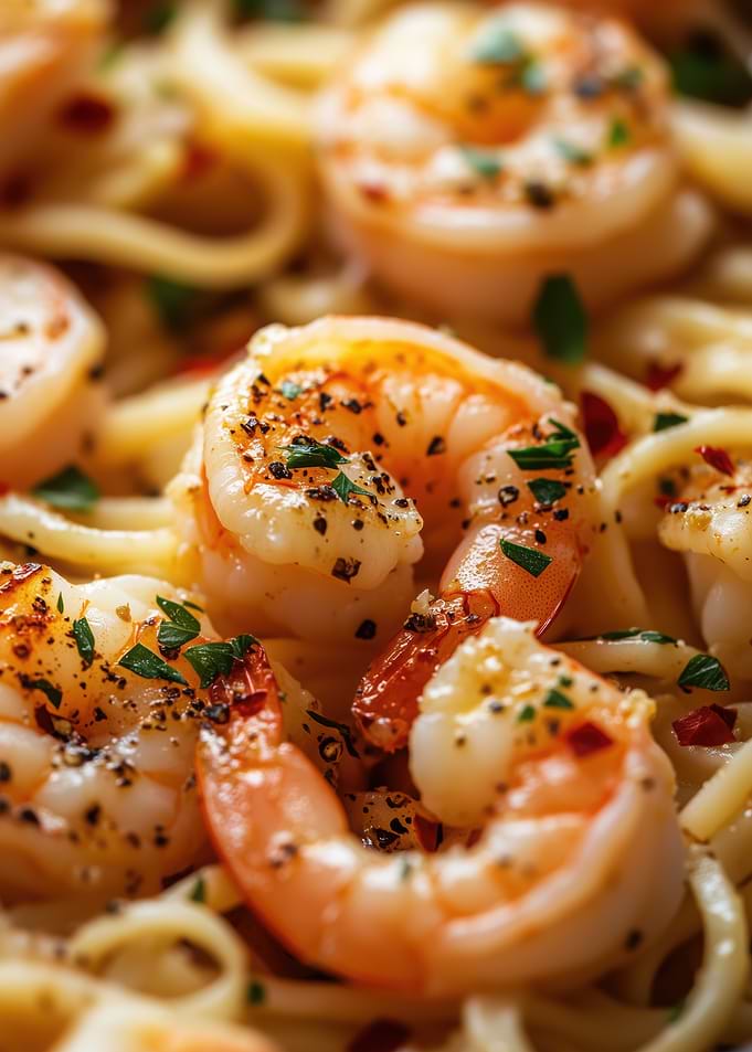 Shrimp Scampi Pasta