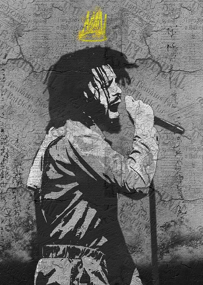 J. Cole Graffiti Art