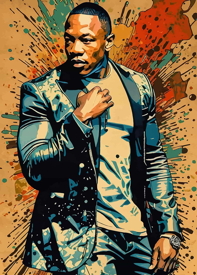 Dr Dre Digital Art