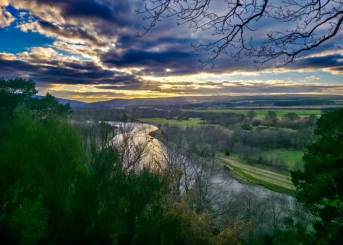 River Valley Sunset