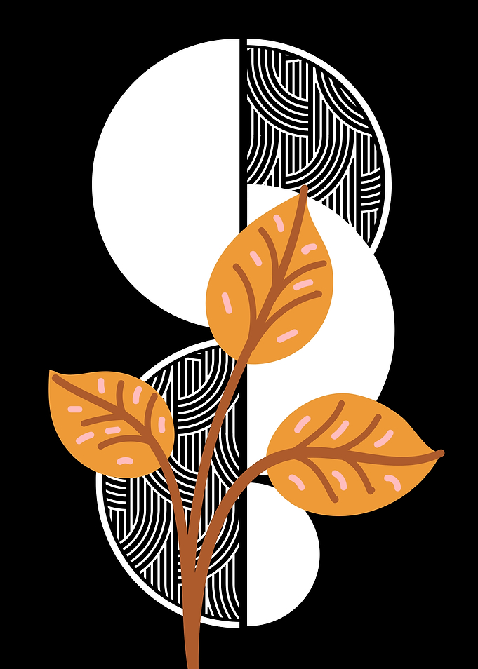 Autumn Leaves Abstract