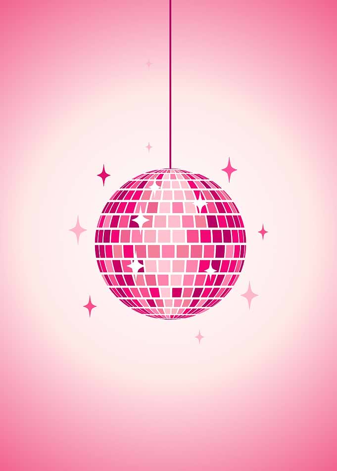Pink Disco Ball
