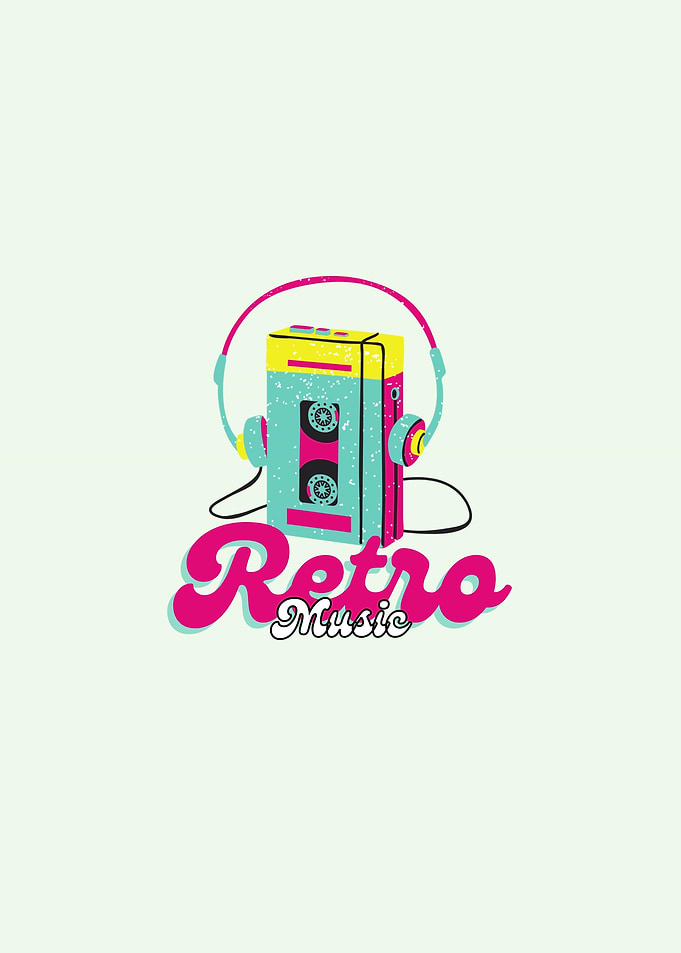 Retro Music Cassette