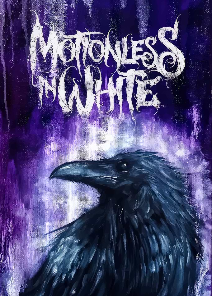 Motionless in White Raven Artwork