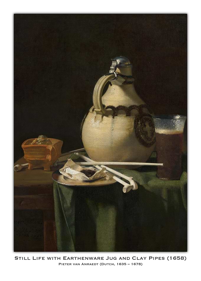 Still Life with Jug and Pipes