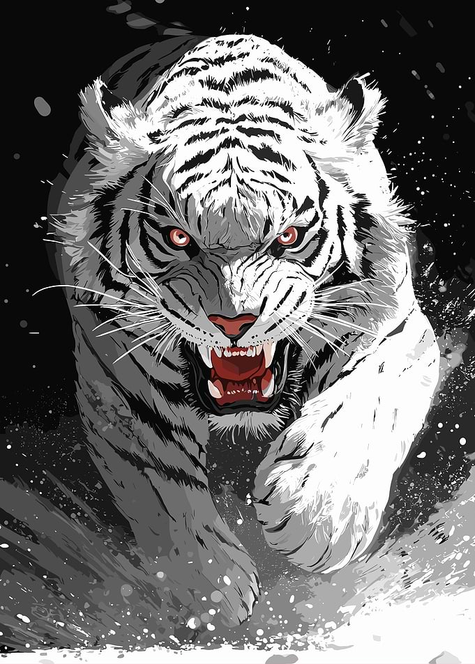 White Tiger Roar