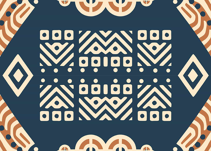 Geometric African Pattern