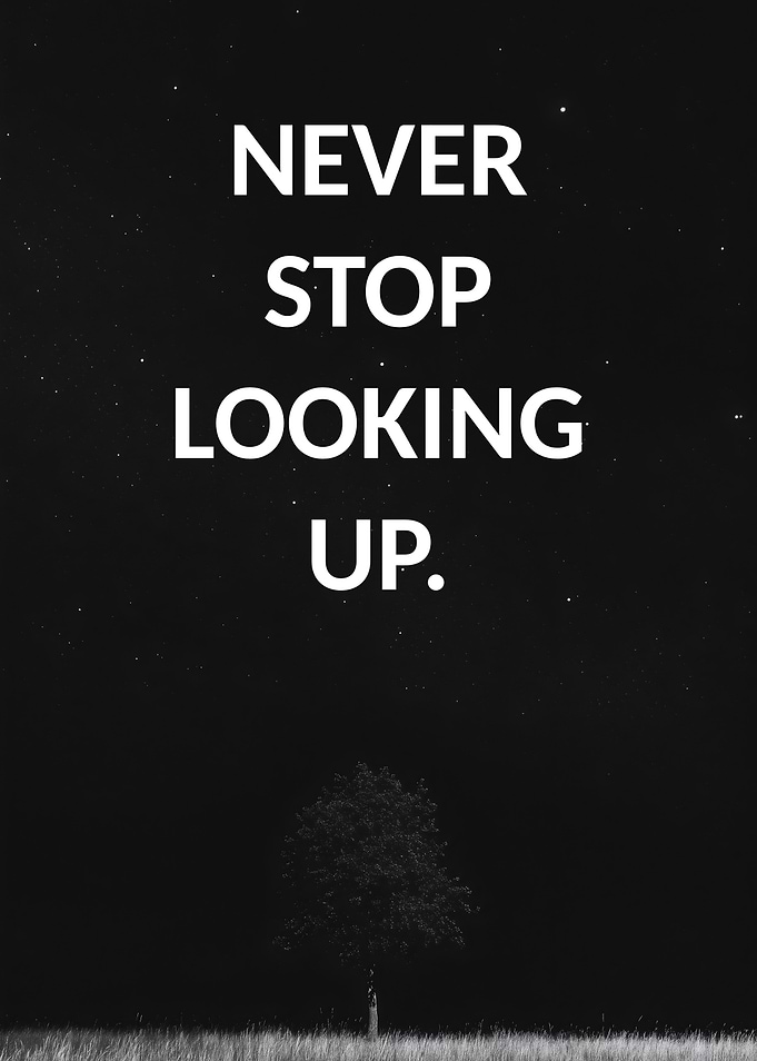 Never give up tree