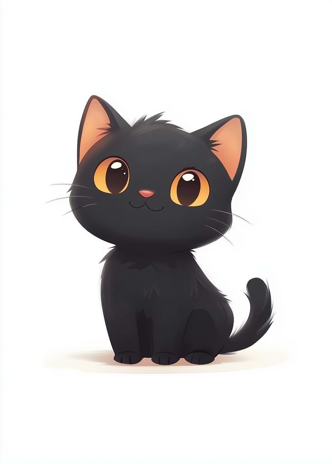 Cute Black Kitten
