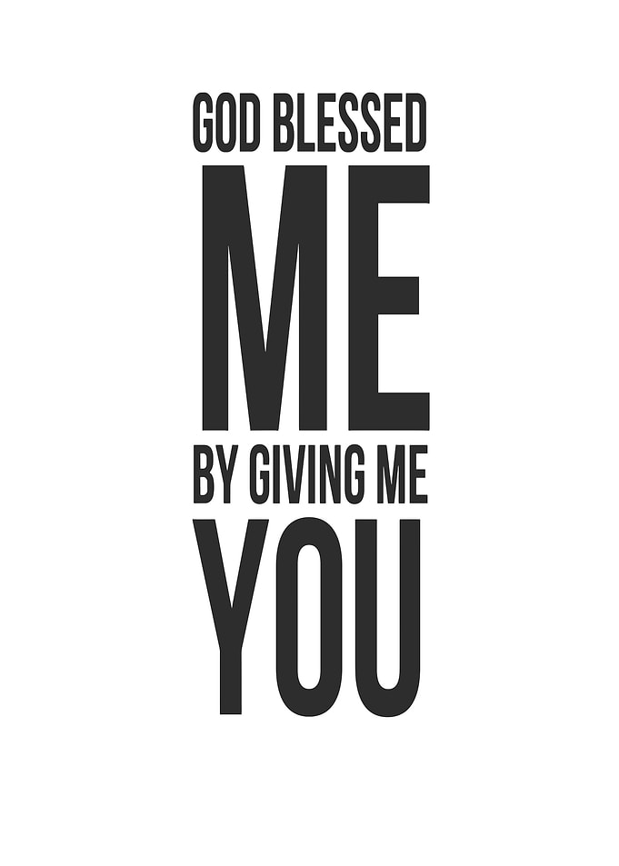 God Blessed Me With You