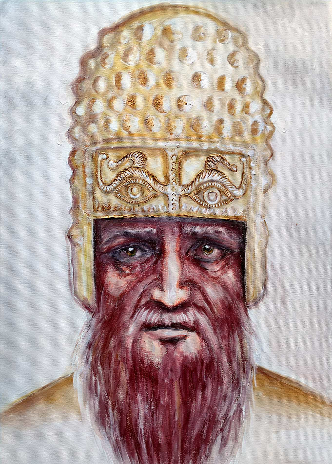 The thracian king Charnabon portrait
