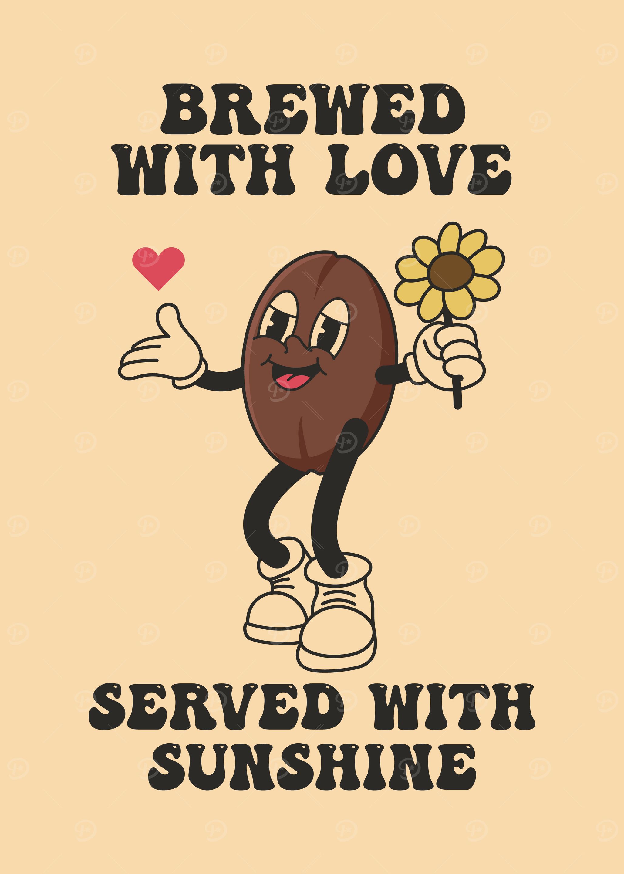 Coffee Bean with Love