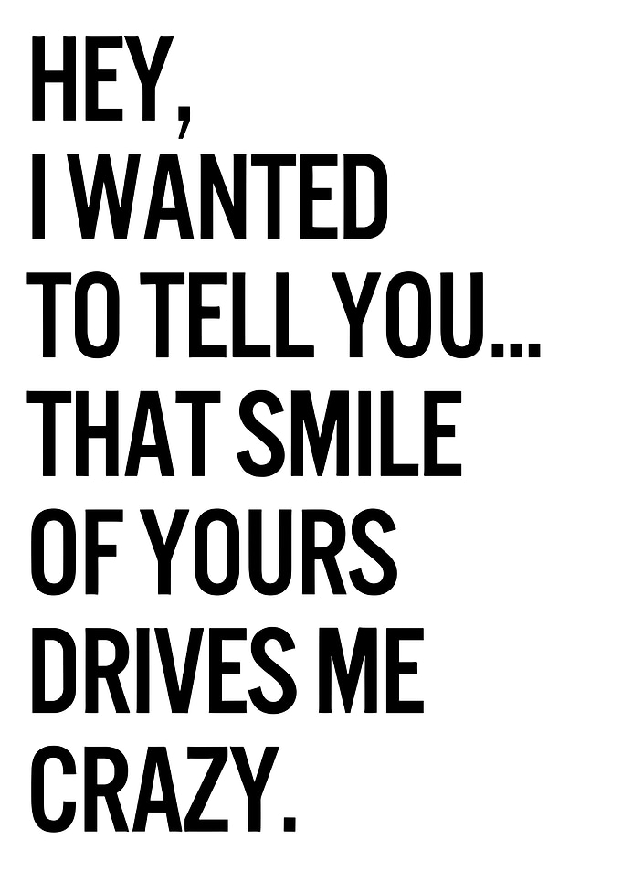 Smile Drives Me Crazy