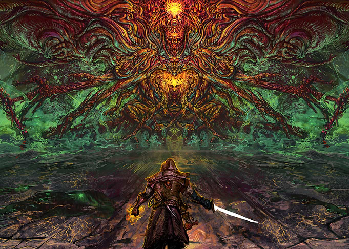 A Malformed God Stands Before Youy