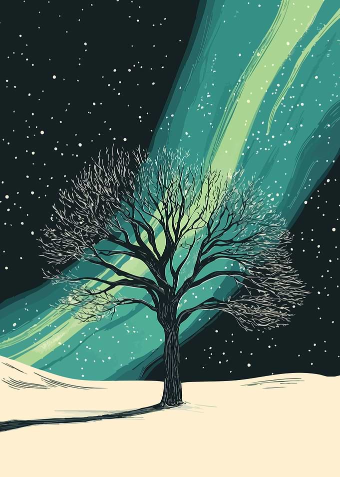 Northern Lights Tree