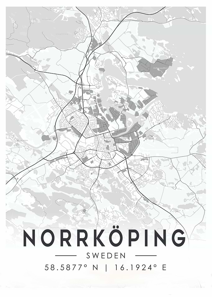 Norrköping City Map