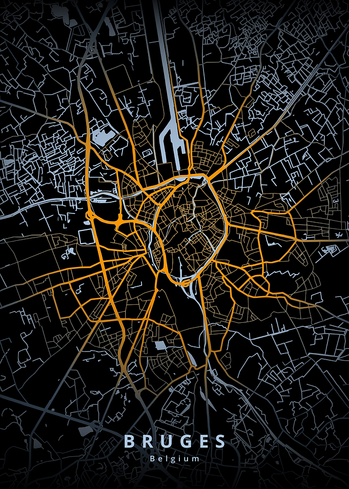 Bruges City Map