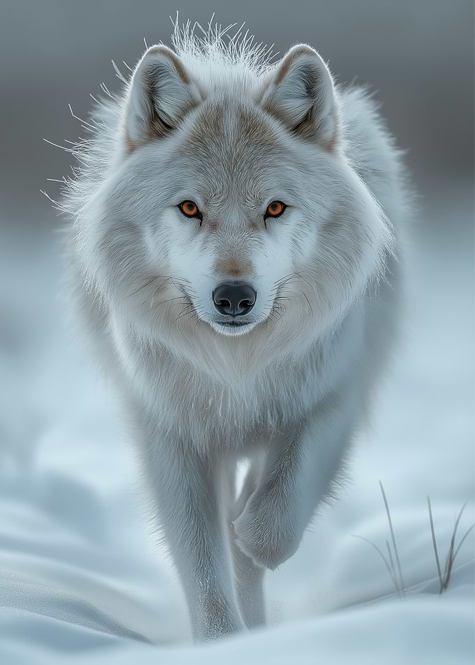 Arctic Wolf Portrait
