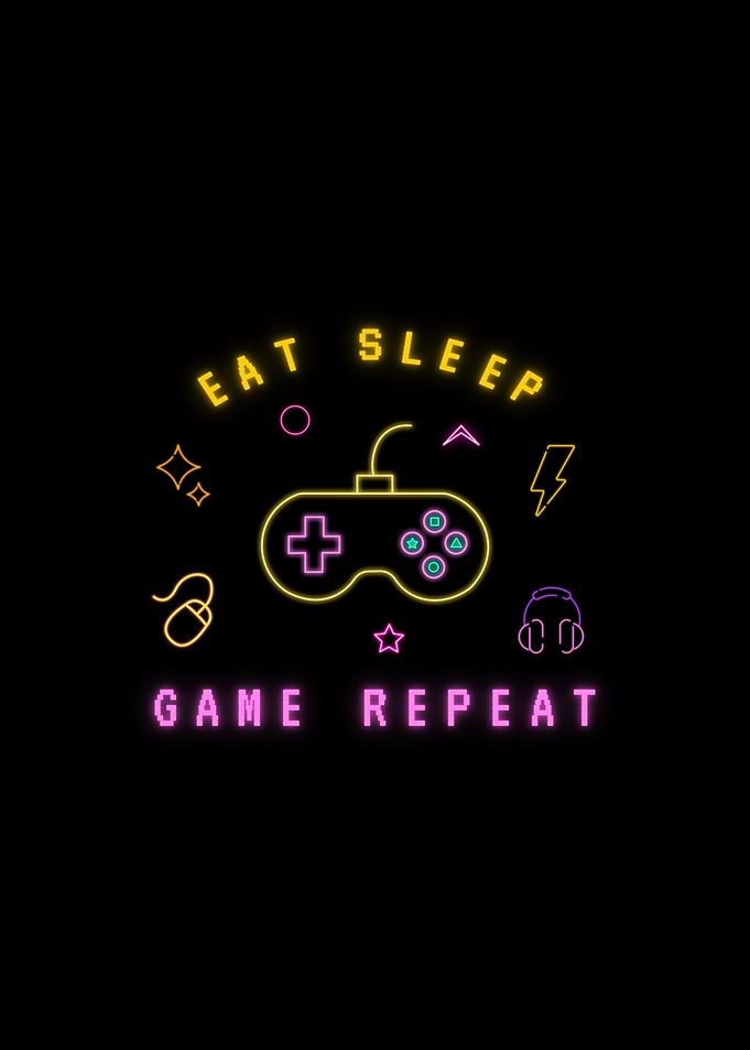 Gamer Lifestyle Neon Sign