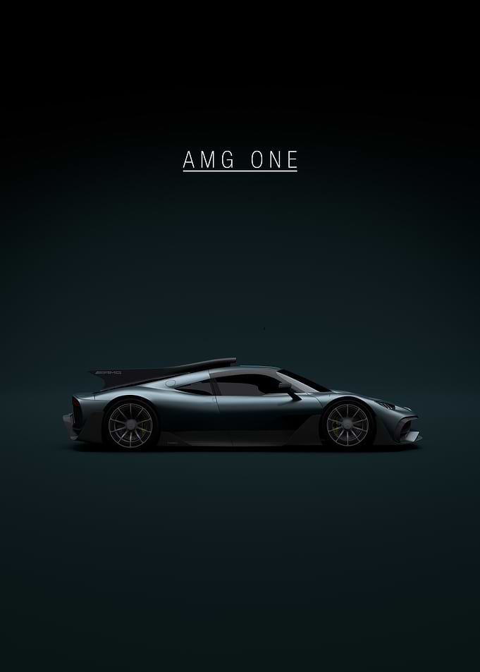 Mercedes AMG One Sports Car