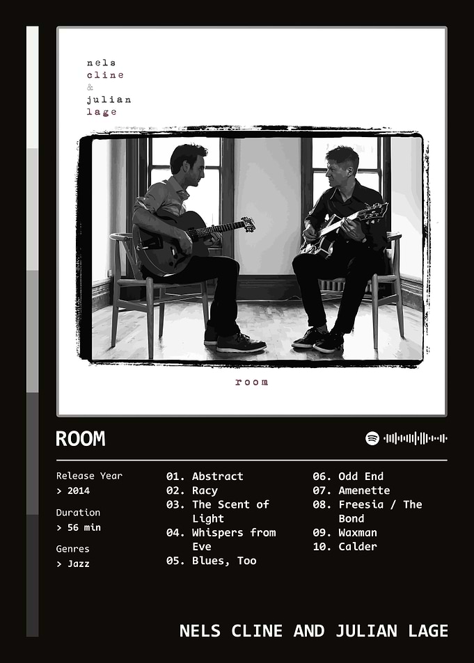 ROOM (2014) Album by Nels Cline and Julian Lage