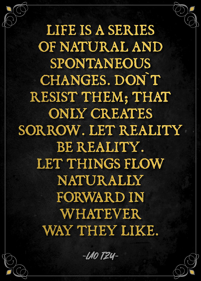 Lao Tzu Quote Poster