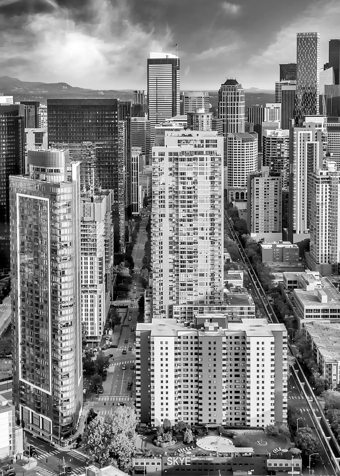 View over Downtown Seattle
