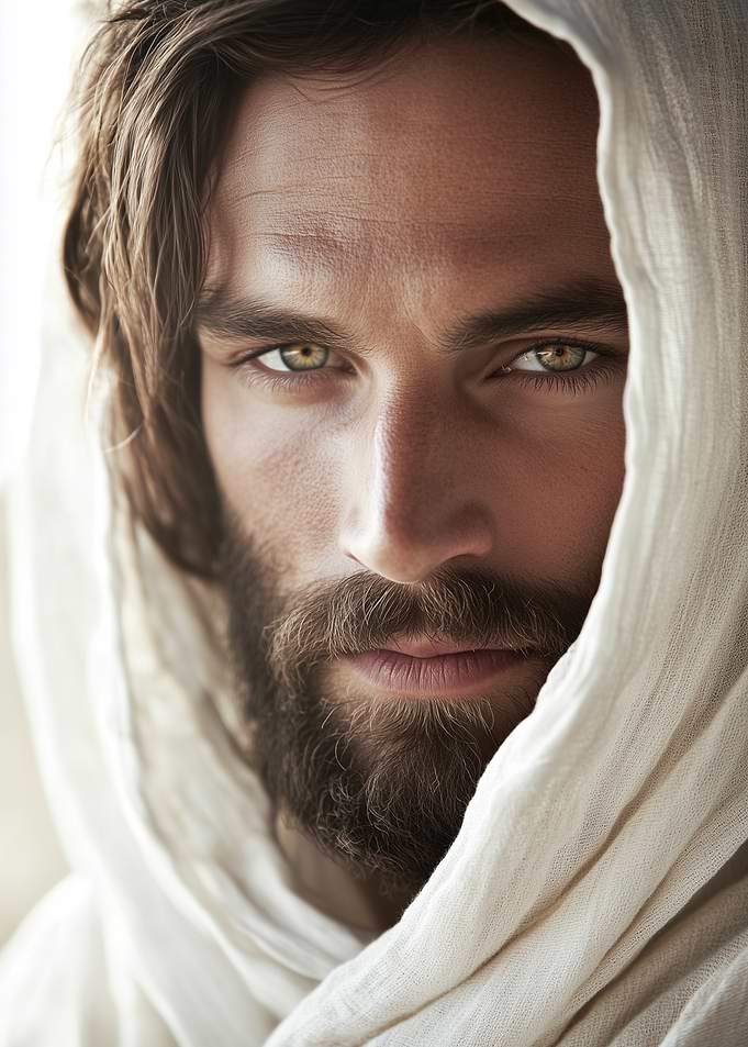 Man with Hood and Beard